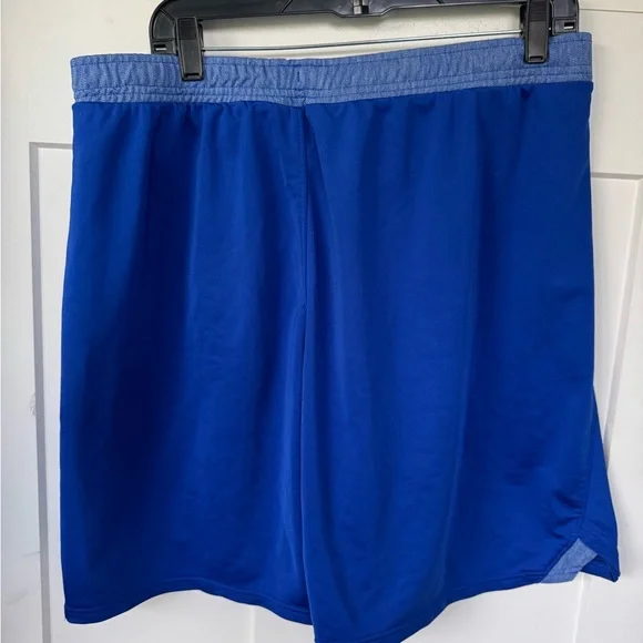 Under Armour Blue Athletic Performance Shorts - Picture 2 of 3